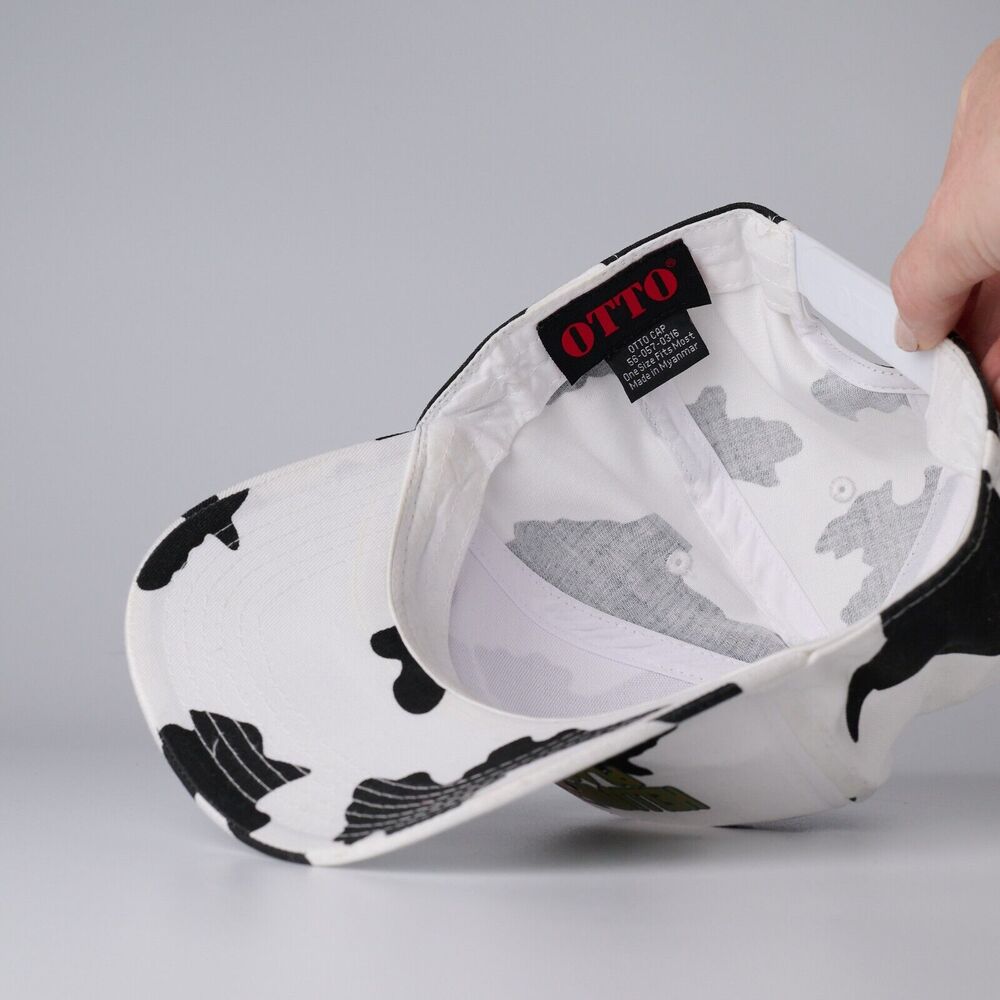 Otto Helluva Place To Lose A Cow Baseball Cap Cowprint Bryce Canyon Snapback Hat - Picture 6 of 9